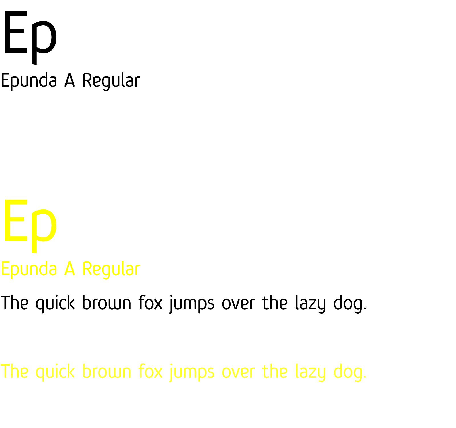 Epunda A Regular