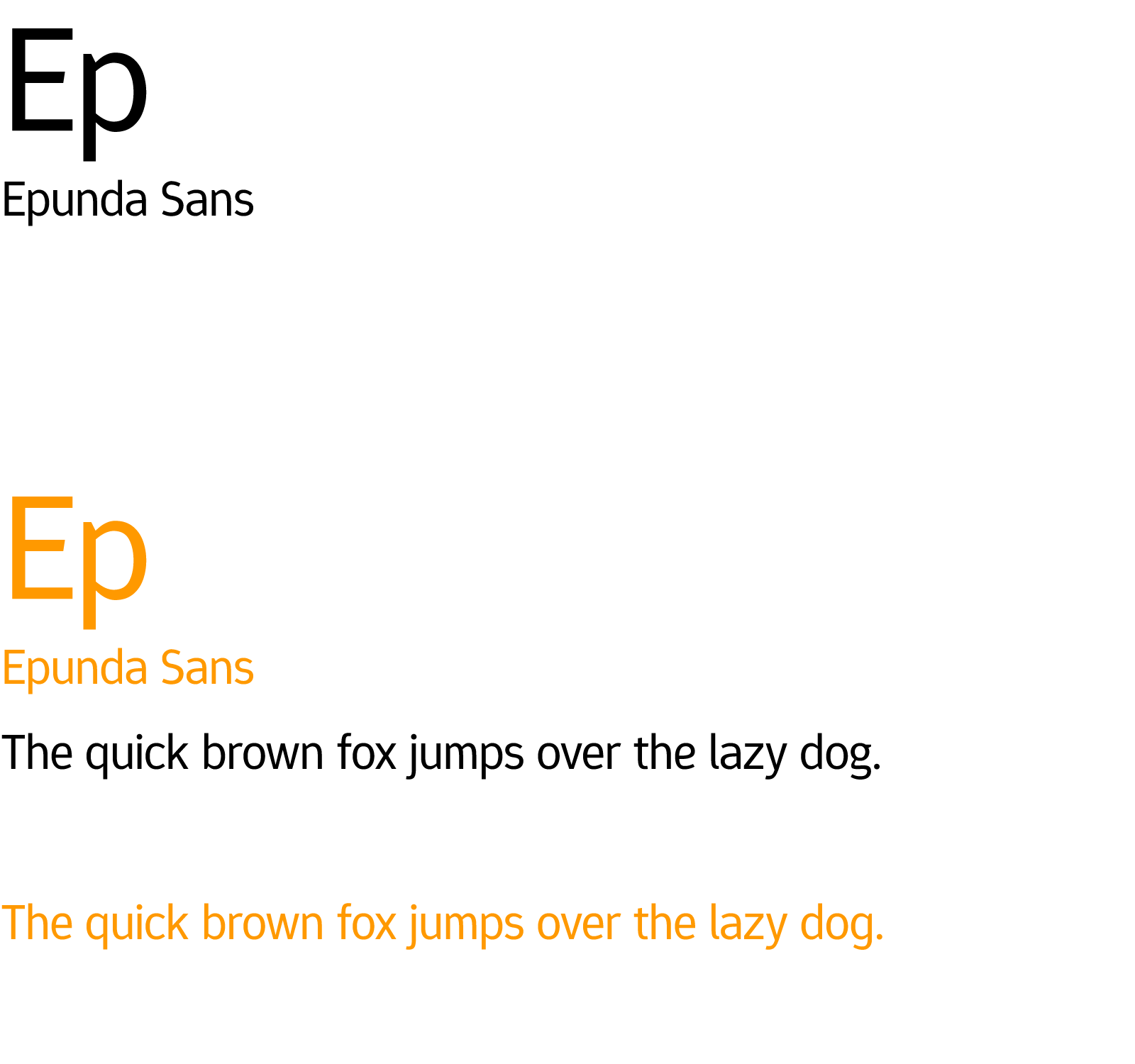 Epunda Sans